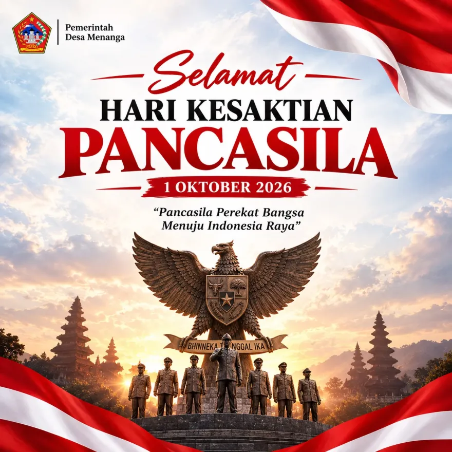 SELAMAT MEMPERINGATI HARI KESAKTIAN PANCASILA